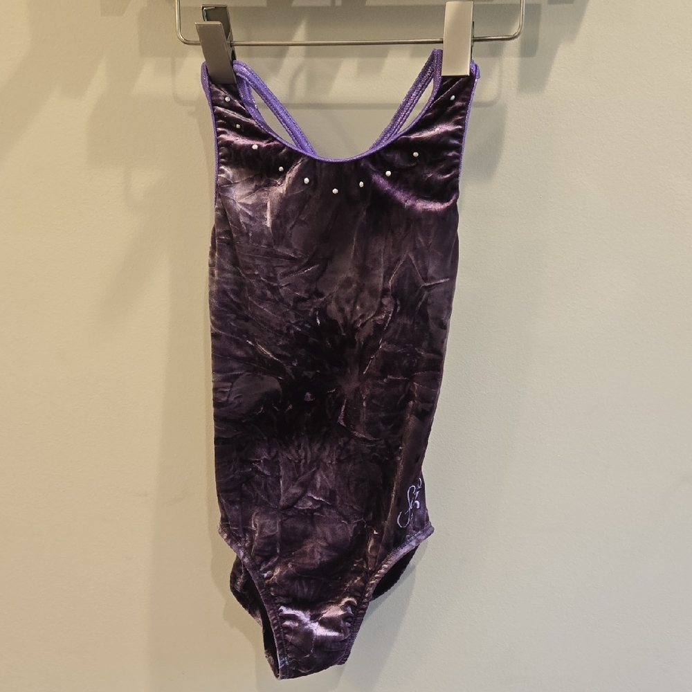Simone Biles GK Purple Rain Leotard